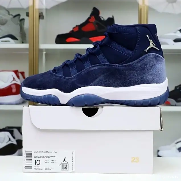 JORDAN NAVY 11 MIDNIGHT AIR Kimikick RETRO 0821